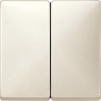 Лицевая панель Schneider Electric Merten Antique для 2-кл. выключателя бежевый картинка